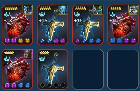 19M | 140 LEGO | 7 MYTHIC | SIPHI 407 SPD | FABIAN 6* 433 SPD - Raid: Shadow Legends account screenshot 4