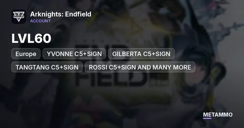 EU, LVL60, YVONNE C5+SIGN, GILBERTA C5+SIGN, TANGTANG C5+SIGN, ROSSI C5+SIGN AND MANY MORE, WELL BUILT ACCOUNT