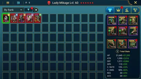 LVL 100 | 12M PP | 5 MYTHICALS | 412 SPD 6* FABIAN | 5B HYDRA | 2* CHIMERA | 4X TMNT | 5* TITUS - Raid: Shadow Legends account screenshot 1