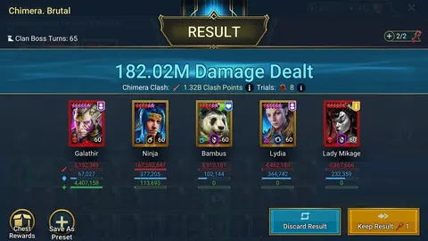 LVL 100 | 12M PP | 5 MYTHICALS | 412 SPD 6* FABIAN | 5B HYDRA | 2* CHIMERA | 4X TMNT | 5* TITUS - Raid: Shadow Legends account screenshot 4
