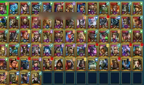 30 Mythics | 350 Legendaries | Galathir Fyna Hekaton Bayek | Shuzhen 490 Spd | 40M Power - Raid: Shadow Legends account screenshot 2