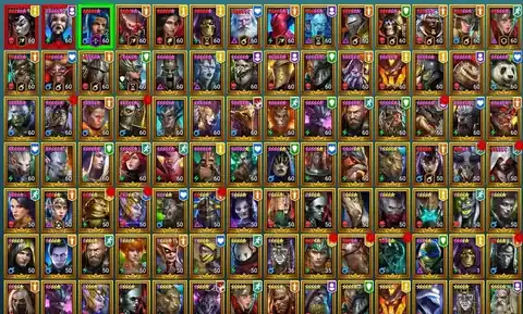 2 MYTHICALS | 100 LEGENDARIES | 120K+ENERGY | GOLD 5 ARENA - Raid: Shadow Legends account screenshot 1