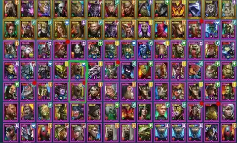 2 MYTHICALS | 100 LEGENDARIES | 120K+ENERGY | GOLD 5 ARENA - Raid: Shadow Legends account screenshot 2