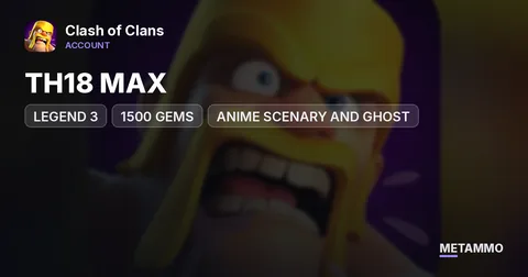 TH18 MAX | LEGEND 3 | 1500 GEMS | ANIME SCENARY AND GHOST