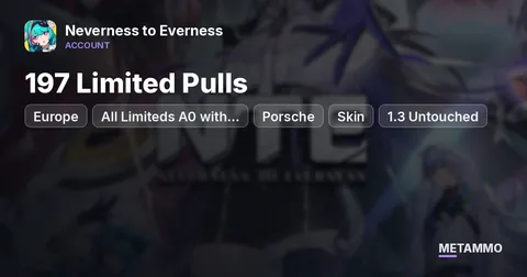 Europe | All Limiteds A0 with Signatures (-2) | 197 Limited Pulls | Porsche + Skin | 1.3 Untouched