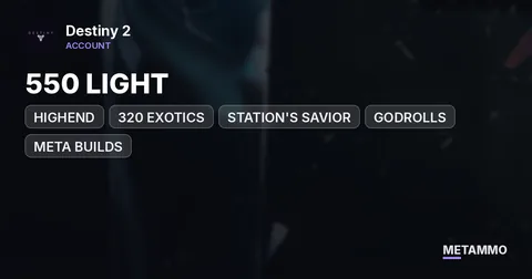 HIGHEND | 550 LIGHT | 320 EXOTICS | STATION'S SAVIOR | GODROLLS | META BUILDS | BT INSIDE