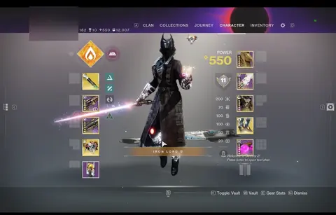 380 EXOTICS | 550 LIGHT | TIER 5 | PSN/XBOX LINK AVAILABLE | NAME CHANGE | BT INSIDE - Destiny 2 account screenshot 2