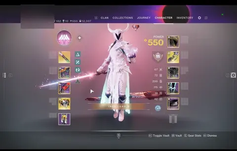 380 EXOTICS | 550 LIGHT | TIER 5 | PSN/XBOX LINK AVAILABLE | NAME CHANGE | BT INSIDE - Destiny 2 account screenshot 3