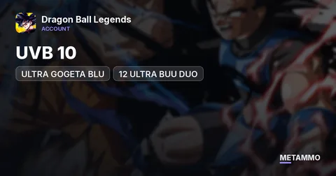 UVB 10 | ULTRA GOGETA BLU | 12 ULTRA BUU DUO