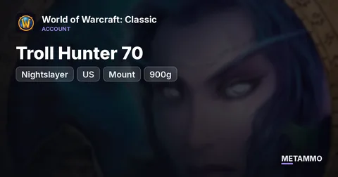 Nightslayer [US] - Troll Hunter 70 ■ Mount ■ 900g