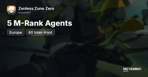 60 Inter-Knot | 5 M-Rank Agents | PC EU
