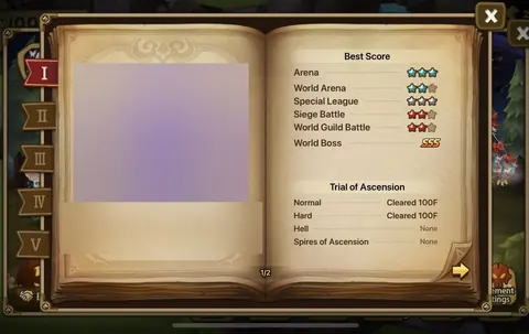 Global | 5 LD5 | Yeonhong | Elenoa | Giselle | Audrey | Talisman Fun Combo - Summoners War account screenshot 1