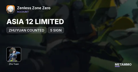 ASIA 12 LIMITED (ZHUYUAN COUNTED) | 5 SIGN | GUARANTEED BANNER EVENT