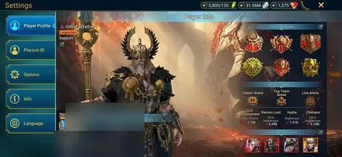 40M PP | 24 MYTHICAL | 323 LEGENDARY | NAIS, ARABIS, GALATHIR | 5X MYTHICAL RELICS | X2 PLAT AVATARS - Raid: Shadow Legends account screenshot 1