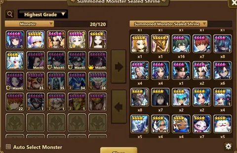 Europe 4 LD Velaska Light Aya Dark Gojo Lydia | 6.9K Crystals - Summoners War account screenshot 3