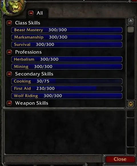 Soulseeker - Orc Hunter 60◈Green gear◈Mining/Herbalism◈Mount 60%◈ - World of Warcraft: Classic account screenshot 2