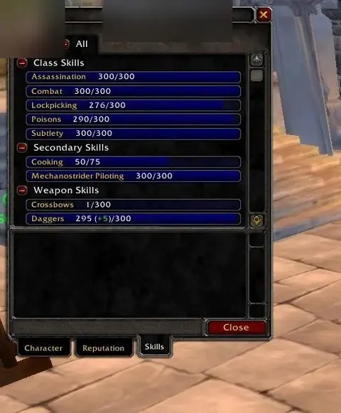 Soulseeker - Gnome Rogue 60◈Green Gear◈Mount 60%◈ - World of Warcraft: Classic account screenshot 1