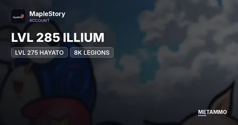 KRONOS, LVL 285 ILLIUM, LVL 275 HAYATO, 8K LEGIONS, STACKED ACCOUNT