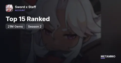 Top 15 Ranked | 21M Gems | Season 2