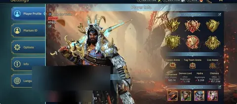 21M PP |10 MYTHICAL |194 LEGENDARIES | FACTION WARS COMPLETED, NO HARDMODE - Raid: Shadow Legends account screenshot 1