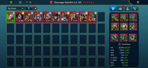21M PP |10 MYTHICAL |194 LEGENDARIES | FACTION WARS COMPLETED, NO HARDMODE - Raid: Shadow Legends account screenshot 2