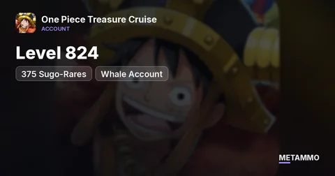 Level 824 | 375 Sugo-Rares | Whale Account
