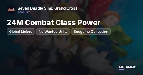 Global Linked | 24M Combat Class Power | No Wanted Units | Endgame Collection
