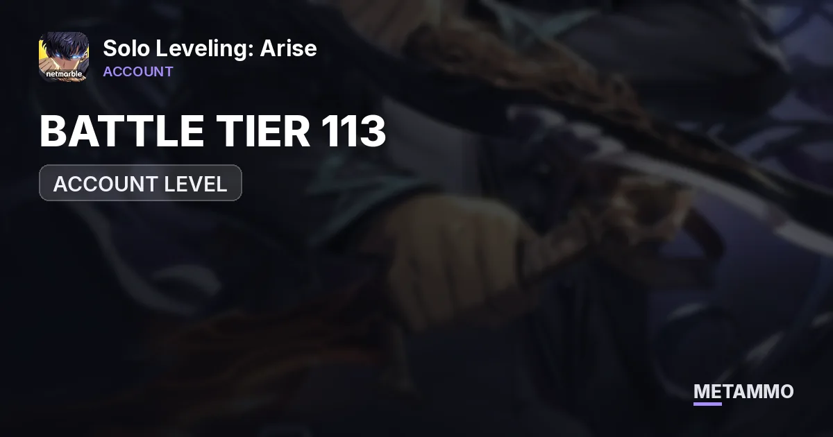 BATTLE TIER 113 | ACCOUNT LEVEL: 158 | MERI LAINE: 1,350,100 | CHA HAE-IN: 1,274,704 | CHRISTOPHER REED: 1,311,870 - Solo Leveling: Arise account summary