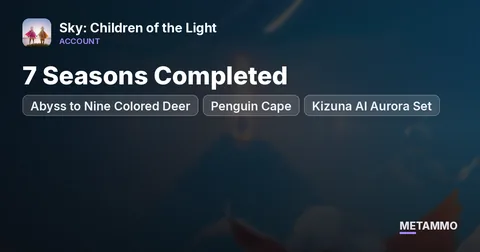 7 Seasons Completed (Abyss to Nine Colored Deer) | Penguin Cape | Kizuna AI Aurora Set