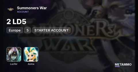 EU | 2LD 5* | LUCIFER | ASIMA | STARTER ACCOUNT
