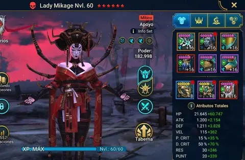 19M PP | 478 MAX SPD | 6-STAR SIEGFRUND | 100% F2P | NO LINKS | LIVE ARENA 30K | 170K GOLD CREST | PLATINUM AVATAR - Raid: Shadow Legends account screenshot 2