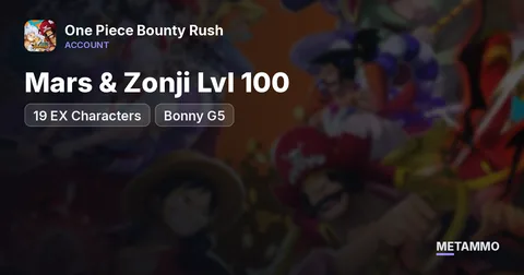 19 EX Characters | Bonny G5 | Mars & Zonji Lvl 100