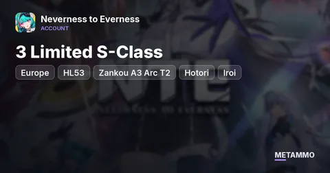 Europe HL53 | 3 Limited S-Class | Zankou A3 Arc T2 | Hotori + Iroi | 6 A-Chars Max Awakened