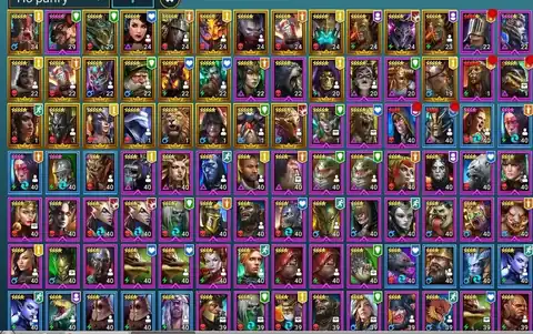 5 MYTHICALS | 50+LEGENDARIES | EMBRYS | KOMIDUS | MIKAGE | NAIS | MARIUS | WELL BUILT ACCOUNT - Raid: Shadow Legends account screenshot 3