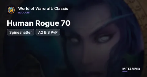 Spineshatter - Human Rogue 70 ■ A2 BiS PvP