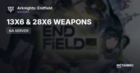 NA SERVER | 13X6 & 28X6 WEAPONS