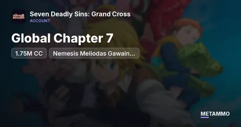 Global Chapter 7 | 1.75M CC | Nemesis Meliodas Gawain Lancelot