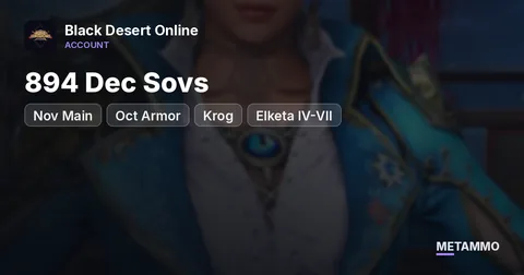 894 Dec Sovs | Nov Main | Oct Armor | Krog | Elketa IV-VII
