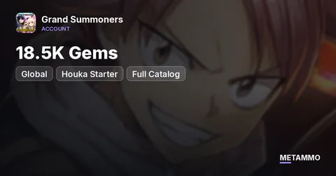 Global 18.5K Gems | Houka Starter | Full Catalog
