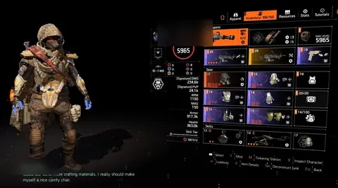 SHD 5900+ | All Raid Exotics Expertise 30 | 630+ Components - The Division 2 account screenshot 2