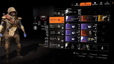 SHD 5900+ | All Raid Exotics Expertise 30 | 630+ Components - The Division 2 account screenshot 3