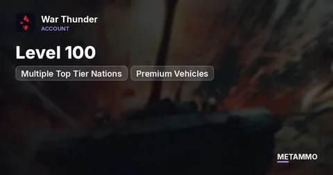 Level 100 | Multiple Top Tier Nations | Premium Vehicles