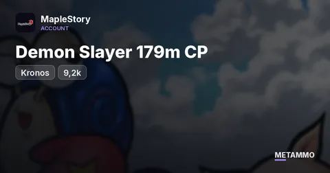 Kronos | Demon Slayer 179m CP | 9,2k | Original Mail