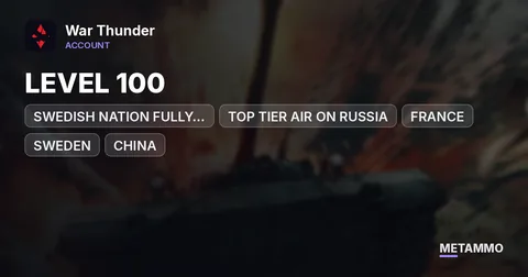 LEVEL 100 | SWEDISH NATION FULLY RESEARCHED | TOP TIER AIR ON RUSSIA, FRANCE, SWEDEN, CHINA | RARE GOLDEN EAGLE WAGERS