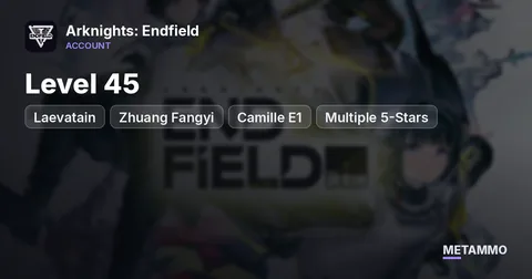 Level 45 | Laevatain + Zhuang Fangyi + Camille E1 | Multiple 5-Stars