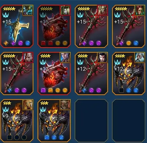 25M PP | Theodosia, Gizmak, Calamitus, Titus+Wixwell, 3 TMNT, Hilvi, Fabian, Marius - Raid: Shadow Legends account screenshot 4
