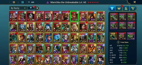 7 Mythical | Siegfrund, Taras, Marichka, Titus, Wix | 4 Turtles - Raid: Shadow Legends account screenshot 1