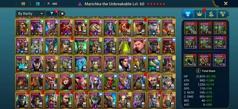 7 Mythical | Siegfrund, Taras, Marichka, Titus, Wix | 4 Turtles - Raid: Shadow Legends account screenshot 2