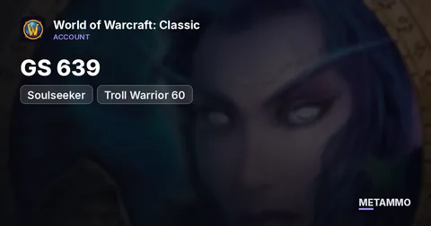 Soulseeker - Troll Warrior 60 ■ GS 639 ■
