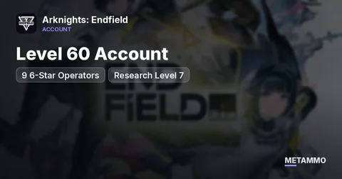 Level 60 Account | 9 6-Star Operators | Research Level 7